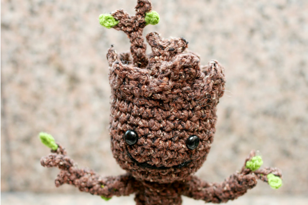 Twinkie Chan's Groot crochet pattern